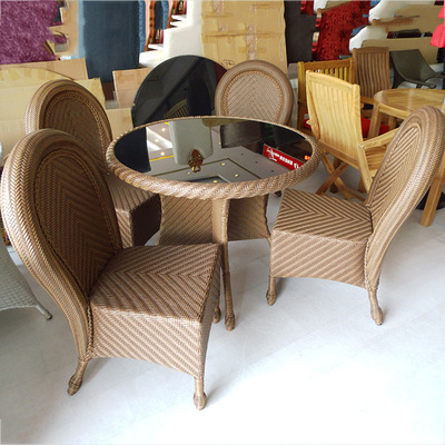 【【耐美舒家具】 時尚休閑藤椅茶幾 戶外 大量生產 廠家批發】價格,廠家,圖片,成套家具,深圳市耐美舒家具-