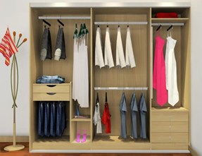 整體衣柜中式風格開放式圖片 整體衣柜中式風格開放式效果圖 中華衣柜網